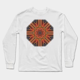 Chemtrails - Abstract Diagonal Pattern Long Sleeve T-Shirt